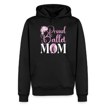 Ballet Dancer Dance Girl Ballerina - Männer Premium Bio Hoodie - Schwarz - Vorne - Nico (187cm)