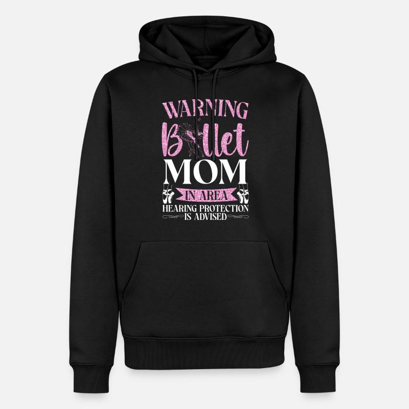Ballet Danseuse Danse Ballerine - Sweat à capuche Premium bio Homme - noir
