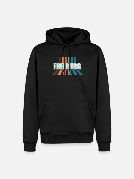 Freiburgerin Freiburger Freiburg - Men’s Premium Organic Hoodie - black
