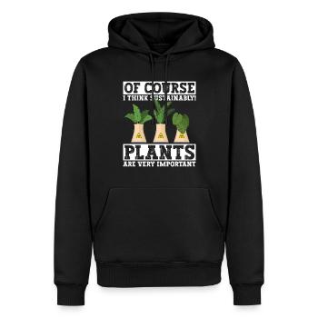 Kernenergie Und Kernkraftwerk - Männer Premium Bio Hoodie - Schwarz - Vorne - Nico (187cm)