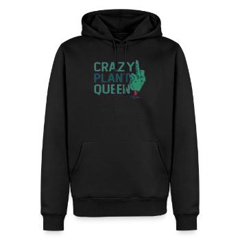 Embrace your love of plants with our - Men’s Premium Organic Hoodie - black - Front - Nico (187cm)