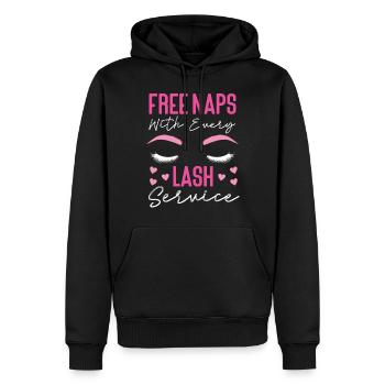 Esthetician Skincare Beautician - Männer Premium Bio Hoodie - Schwarz - Vorne - Nico (187cm)