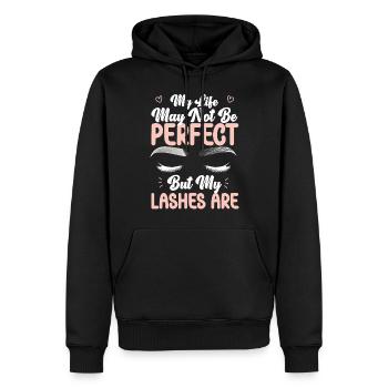 Esthetician Skincare Beautician - Männer Premium Bio Hoodie - Schwarz - Vorne - Nico (187cm)
