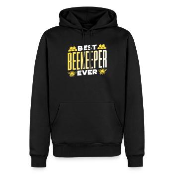 Bester Imker Aller Zeiten Biene Imkerei Imkern - Männer Premium Bio Hoodie - Schwarz - Vorne - Nico (187cm)