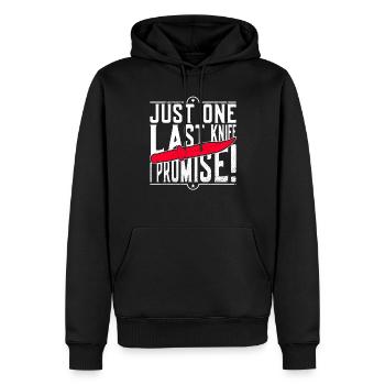 Messersammler Und Messersammler - Männer Premium Bio Hoodie - Schwarz - Vorne - Nico (187cm)