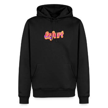 Erfurterin Erfurter Erfurt - Männer Premium Bio Hoodie - Schwarz - Vorne - Nico (187cm)