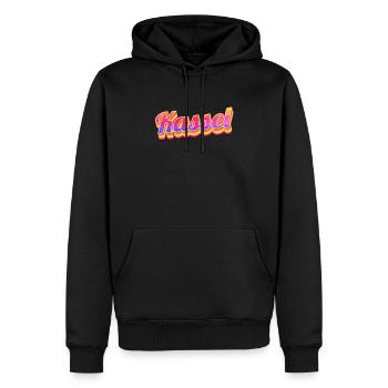 Kasselerin Kasseler Kassel - Sweat à capuche Premium bio Homme - noir - Devant - Nico (187cm)