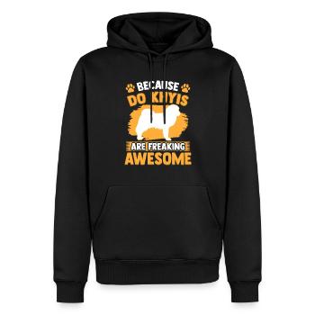 Do Khyi sont fantastiques Tibetmastiff Tibetan Mastiff - Sweat à capuche Premium bio Homme - noir - Devant - Nico (187cm)