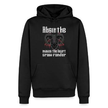 Satan Beelzebub Teufel Gothic Pentagram Mystisch - Männer Premium Bio Hoodie - Schwarz - Vorne - Nico (187cm)