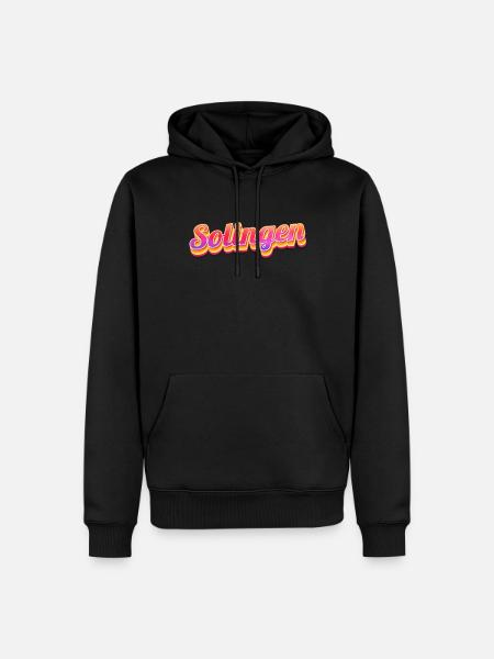 Solingerin Solinger Solingen - Men’s Premium Organic Hoodie - black