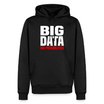 Internet Of Things IOT Programmierer Admin IT - Männer Premium Bio Hoodie - Schwarz - Vorne - Nico (187cm)