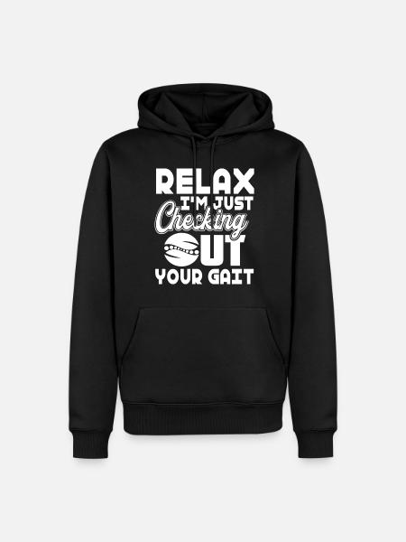 Physical Therapist Relax Physical Therapy - Men’s Premium Organic Hoodie - black
