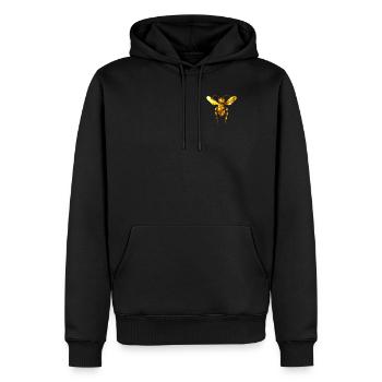 Biene Honig Bienenzüchter Bienenboss Imker Bienen - Männer Premium Bio Hoodie - Schwarz - Vorne - Nico (187cm)