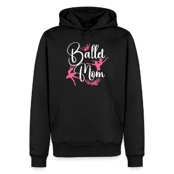 Ballet Dancer Dance Girl Ballerina - Männer Premium Bio Hoodie - Schwarz - Vorne - Nico (187cm)