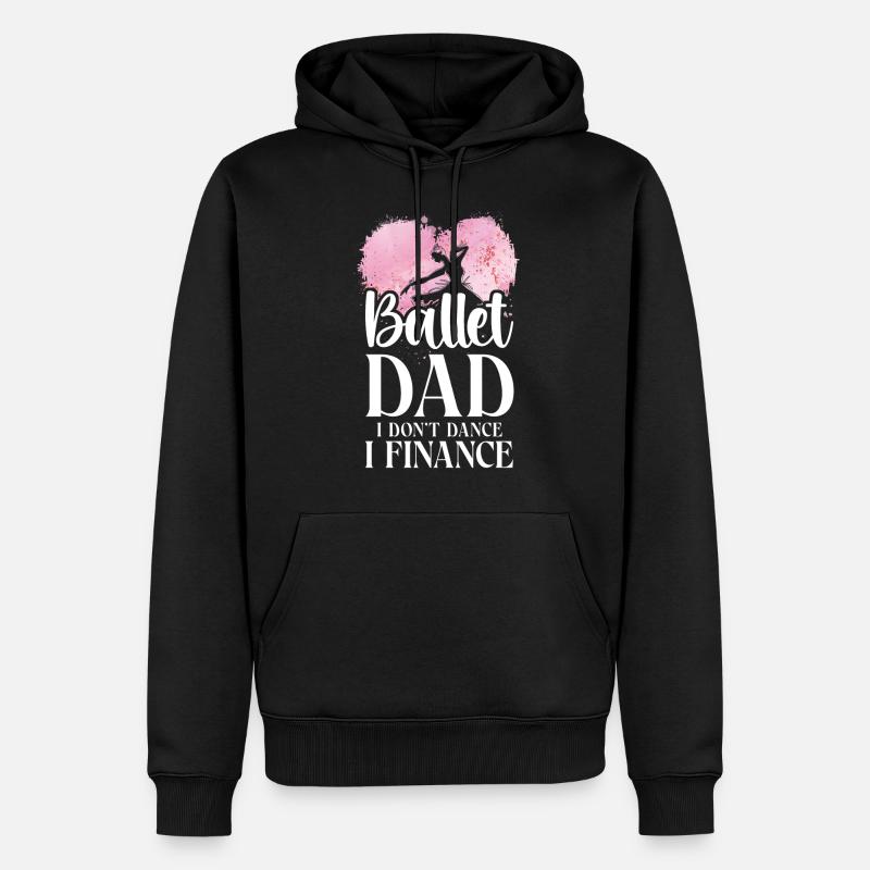 Ballet Danseuse Danse Ballerine - Sweat à capuche Premium bio Homme - noir