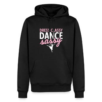 Breakdancing Tanzen für Tänzer - Männer Premium Bio Hoodie - Schwarz - Vorne - Nico (187cm)
