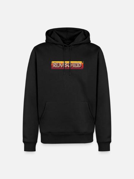 Remscheiderin Remscheider Remscheid - Men’s Premium Organic Hoodie - black