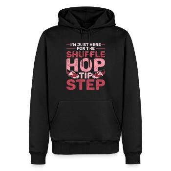 Stepptanz Stepptänzer Stepptänzerin Stepper - Männer Premium Bio Hoodie - Schwarz - Vorne - Nico (187cm)