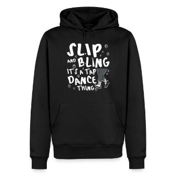 Funny Tap Dancing - Tap Dance - Männer Premium Bio Hoodie - Schwarz - Vorne - Nico (187cm)