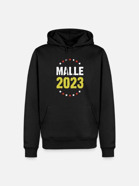 Malle 2023 - Men’s Premium Organic Hoodie - black