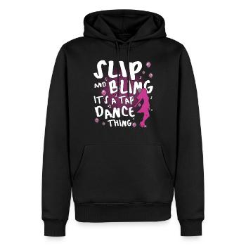 Tap Dance Queen - Funny Tap Dancing - Männer Premium Bio Hoodie - Schwarz - Vorne - Nico (187cm)