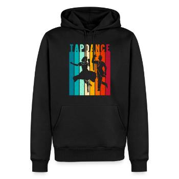Tap Dancer Tap Dance Shoes Tap Dance Instructor - Men’s Premium Organic Hoodie - black - Front - Nico (187cm)