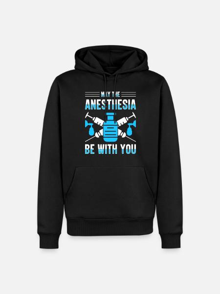 Anesthesiologist Anesthesia Anesthesiology Anesthesiologist - Men’s Premium Organic Hoodie - black