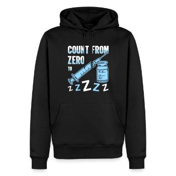Anästhesist Anästhesie Anästhesiologie Anästhesist - Männer Premium Bio Hoodie - Schwarz - Vorne - Nico (187cm)