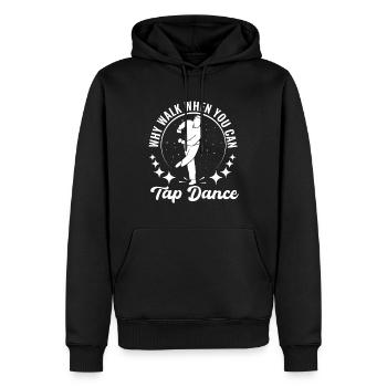 Tap Dancer Tap Dance Shoes Tap Dance Instructor - Men’s Premium Organic Hoodie - black - Front - Nico (187cm)