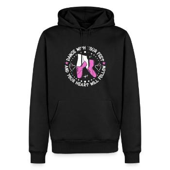 Tap Dancer Tap Dance Shoes Tap Dance Instructor - Men’s Premium Organic Hoodie - black - Front - Nico (187cm)