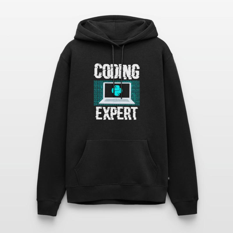 Coding Expert Coder Programming Programmer Men’s Premium Organic Hoodie