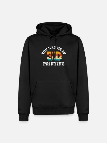 Vous m’avez eu au - Sweat à capuche Premium bio Homme - noir