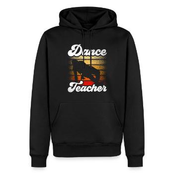 Tanzlehrerin Tanzlehrer Tanzkurs Tanzschule - Männer Premium Bio Hoodie - Schwarz - Vorne - Nico (187cm)