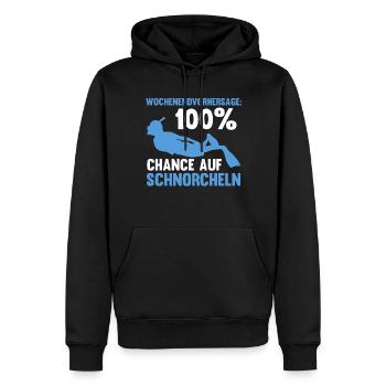 Schullehrerin Lehrerin - Männer Premium Bio Hoodie - Schwarz - Vorne - Nico (187cm)