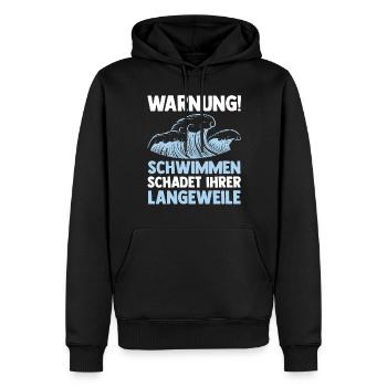Schullehrer Lehrer - Männer Premium Bio Hoodie - Schwarz - Vorne - Nico (187cm)