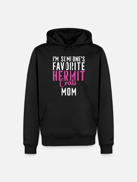 Hermit Crab Gifts - Men’s Premium Organic Hoodie - black