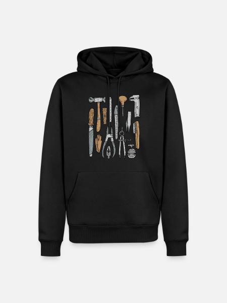 Goldsmith's Tool - Men’s Premium Organic Hoodie - black