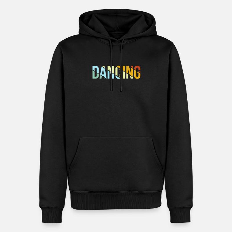 Danse Rétro - Sweat à capuche Premium bio Homme - noir