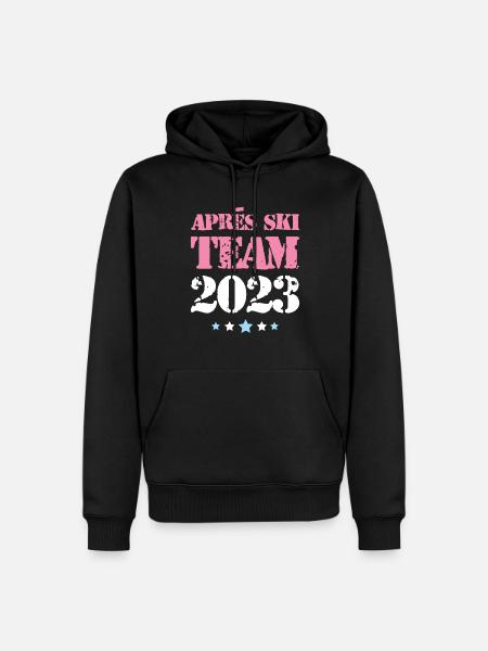 Après-ski 2023 - Men’s Premium Organic Hoodie - black