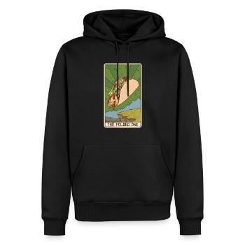Tarotkartenleser Taco Lover Taco Eater Mexikanisch - Männer Premium Bio Hoodie - Schwarz - Vorne - Nico (187cm)