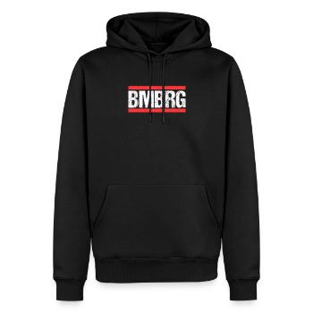 Bamberg Bambergerin Bamberger Stadt Bamberg - Männer Premium Bio Hoodie - Schwarz - Vorne - Nico (187cm)