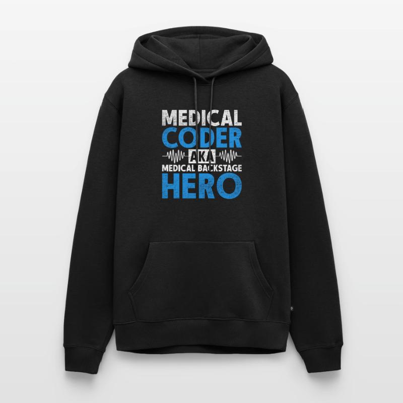 Coding Specialist Medical Encoder Men’s Premium Organic Hoodie