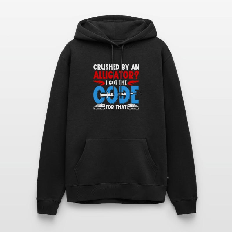 Spécialiste du codage J’ai le code pour ça Sweat à capuche Premium bio Homme