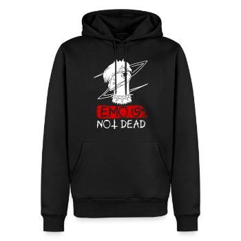 Emo Boy Emo Girl Emu Bird Emocore Punk Ästhetik - Männer Premium Bio Hoodie - Schwarz - Vorne - Nico (187cm)