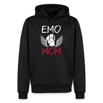 Emo Girl Emu Bird Emocore Punk Ästhetik Goth - Männer Premium Bio Hoodie - Schwarz - Vorne - Nico (187cm)