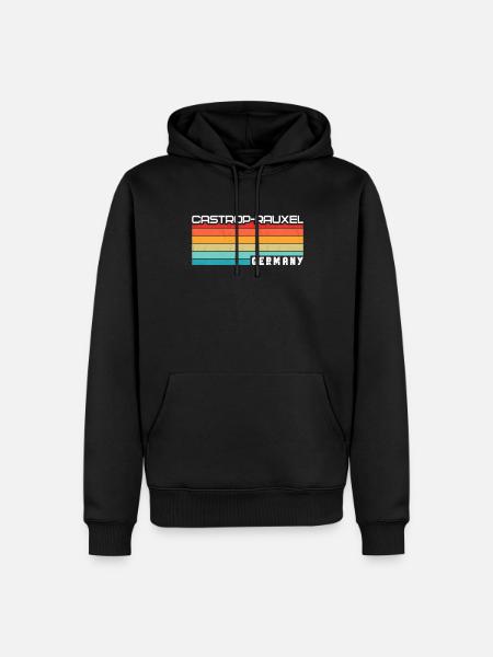 Castrop-Rauxelerin Castrop-Rauxeler Castrop-Rauxel - Men’s Premium Organic Hoodie - black