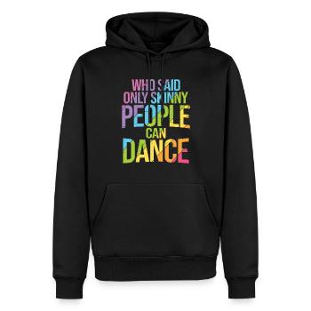 Breakdancing Tanzen für Tänzer - Männer Premium Bio Hoodie - Schwarz - Vorne - Nico (187cm)
