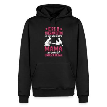 Ergotherapeutin ist eine Ehre Ergotherapie - Männer Premium Bio Hoodie - Schwarz - Vorne - Nico (187cm)
