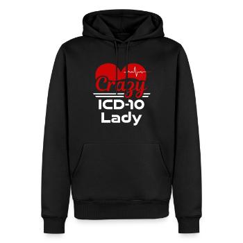 Medizinischer Kodierer Beruf Medizinische - Männer Premium Bio Hoodie - Schwarz - Vorne - Nico (187cm)