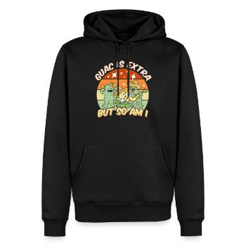 Avocado Guacamole Mexikanisch Mexiko Latino - Männer Premium Bio Hoodie - Schwarz - Vorne - Nico (187cm)
